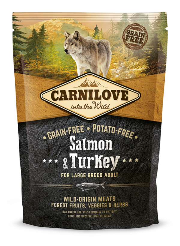 Carnilove Dog Adult Salmon&Turkey - Lazac&Pulyka 1,5kg