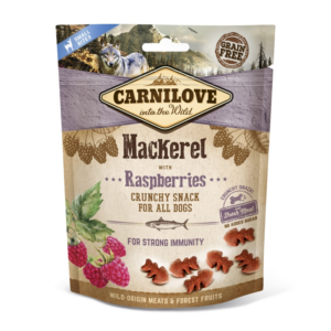 Carnilove Dog Crunchy Snack Mackerel with raspberries - Makréla málnával 200g